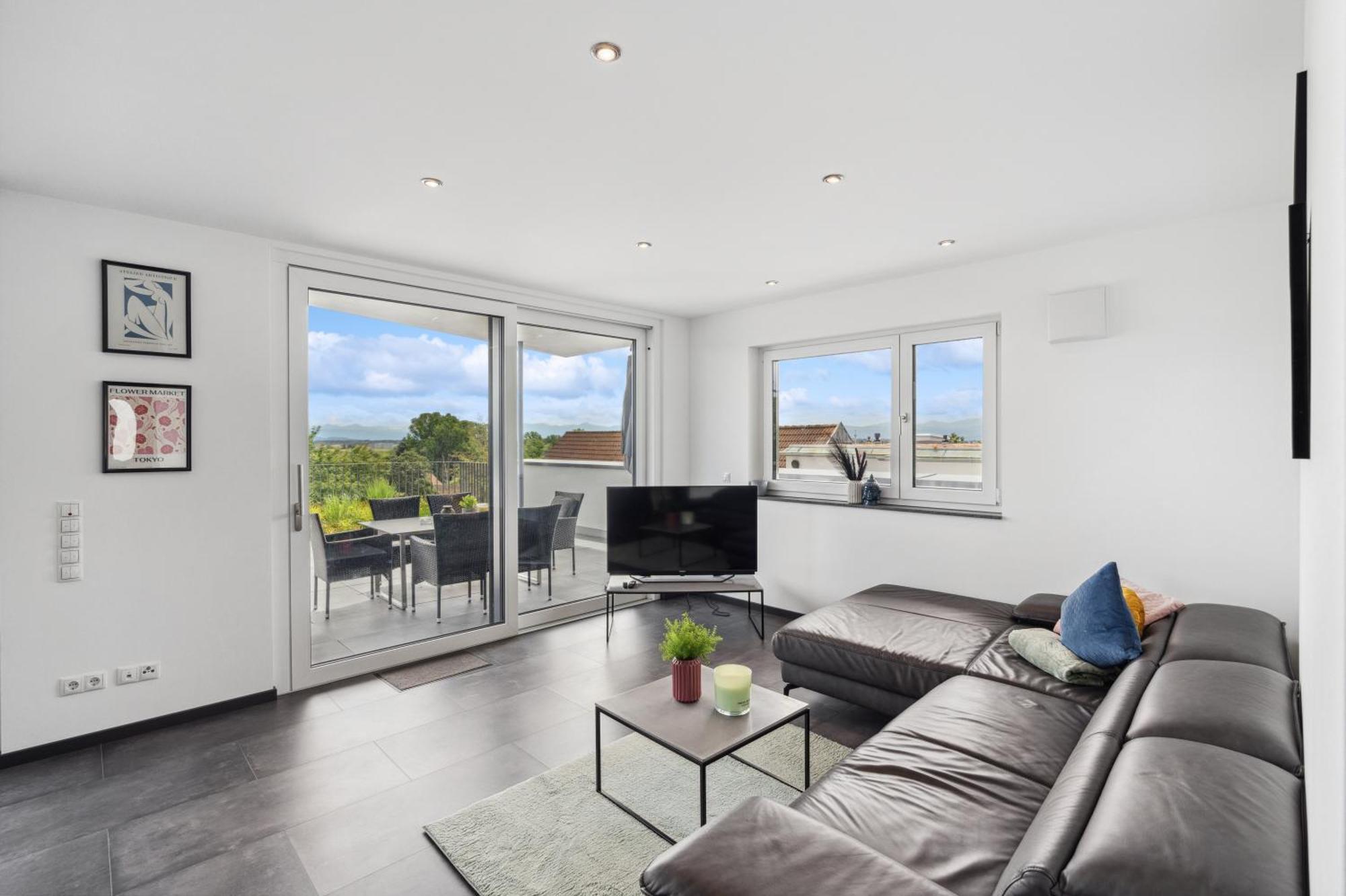 Appartamento Anytime - Penthouse Mit Terrasse Und Bergsicht FDH Esterno foto