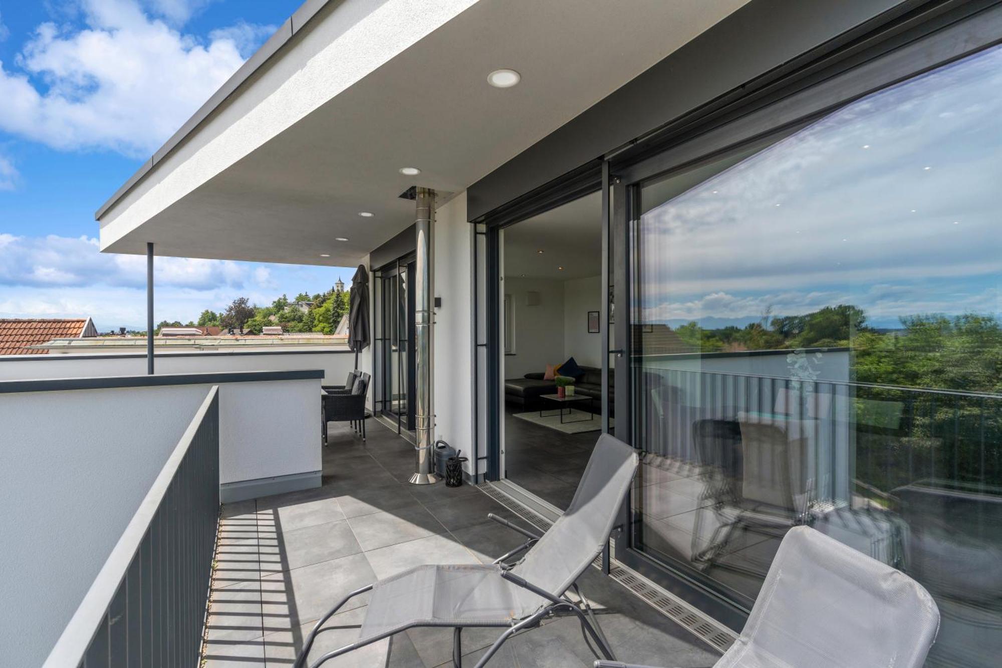 Appartamento Anytime - Penthouse Mit Terrasse Und Bergsicht FDH Esterno foto