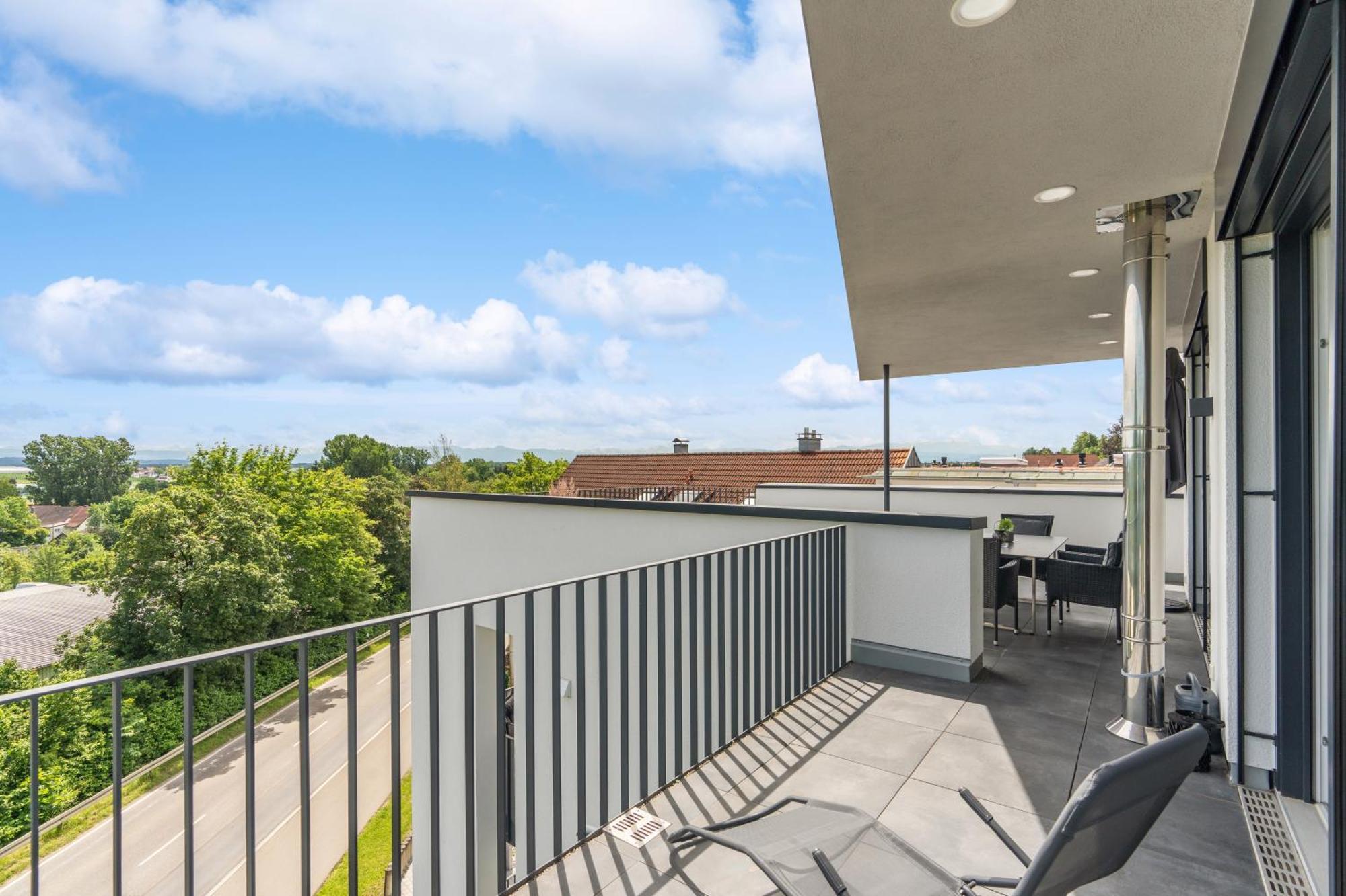 Appartamento Anytime - Penthouse Mit Terrasse Und Bergsicht FDH Esterno foto